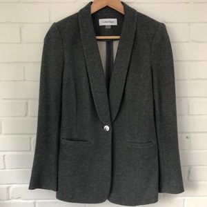 Calvin Klein cotton blazer